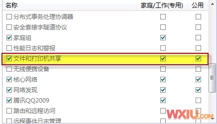 Win7下不能共享文件