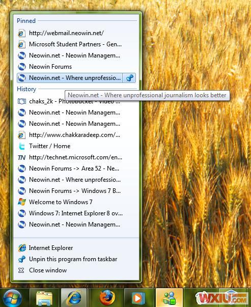解析Windows 7超级任务栏