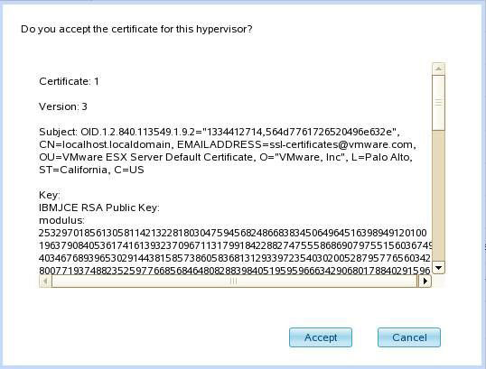 Hypervisors 窗口